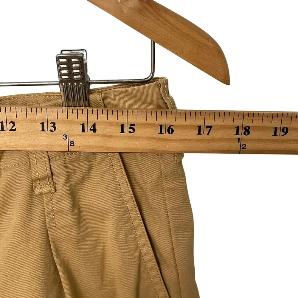 Alex Mill Boyish Chino Pants Brown Khaki Pleated Size 12 - Picture 3 of 7